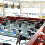 Jocs recreatius al Restaurant Bowling-golf Calella